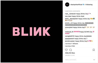 Blink Anniversary Blackpink