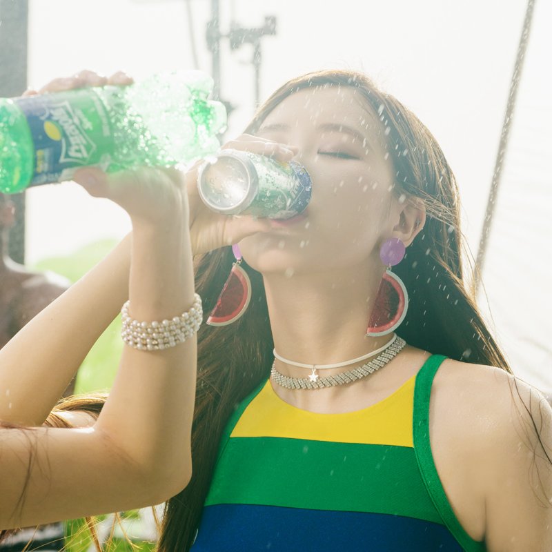 Blackpink Rose Sprite Behind The Scenes
