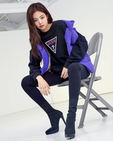 1-BLACKPINK GUESS Official Instagram 30 September 2018