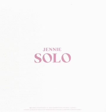 44-HQ Scan BLACKPINK Jennie SOLO Photobook