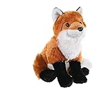 Wild Republic Red Fox Plush, Stuffed Animal, Plush Toy, Gifts For Kids, Cuddlekins 12' (10944)
