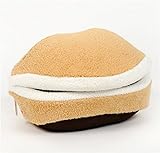 Modovo Washable Shell-Shaped Burger Bun Pet Bed Cat Bed Dog Sleeping Bag for 12 Pounds(5.5KG) Pet (M-Size)