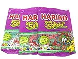 Haribo Gummies-Sour Spaghetti 5 Ounce (Pack of 3)