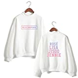CHAIRAY Kpop Blackpink Unisex Hoodie Jersey Rose Lisa Jennie High Collar Sweatshirt