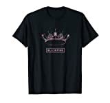 Official BLACKPINK The Album Crown Black T-Shirt