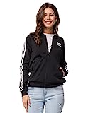 adidas Originals Women's Tops Superstar Track, Black/White, Medium