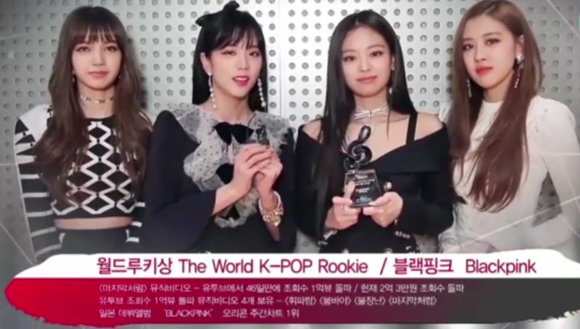 Blackpink Gaon Music Awards 2018
