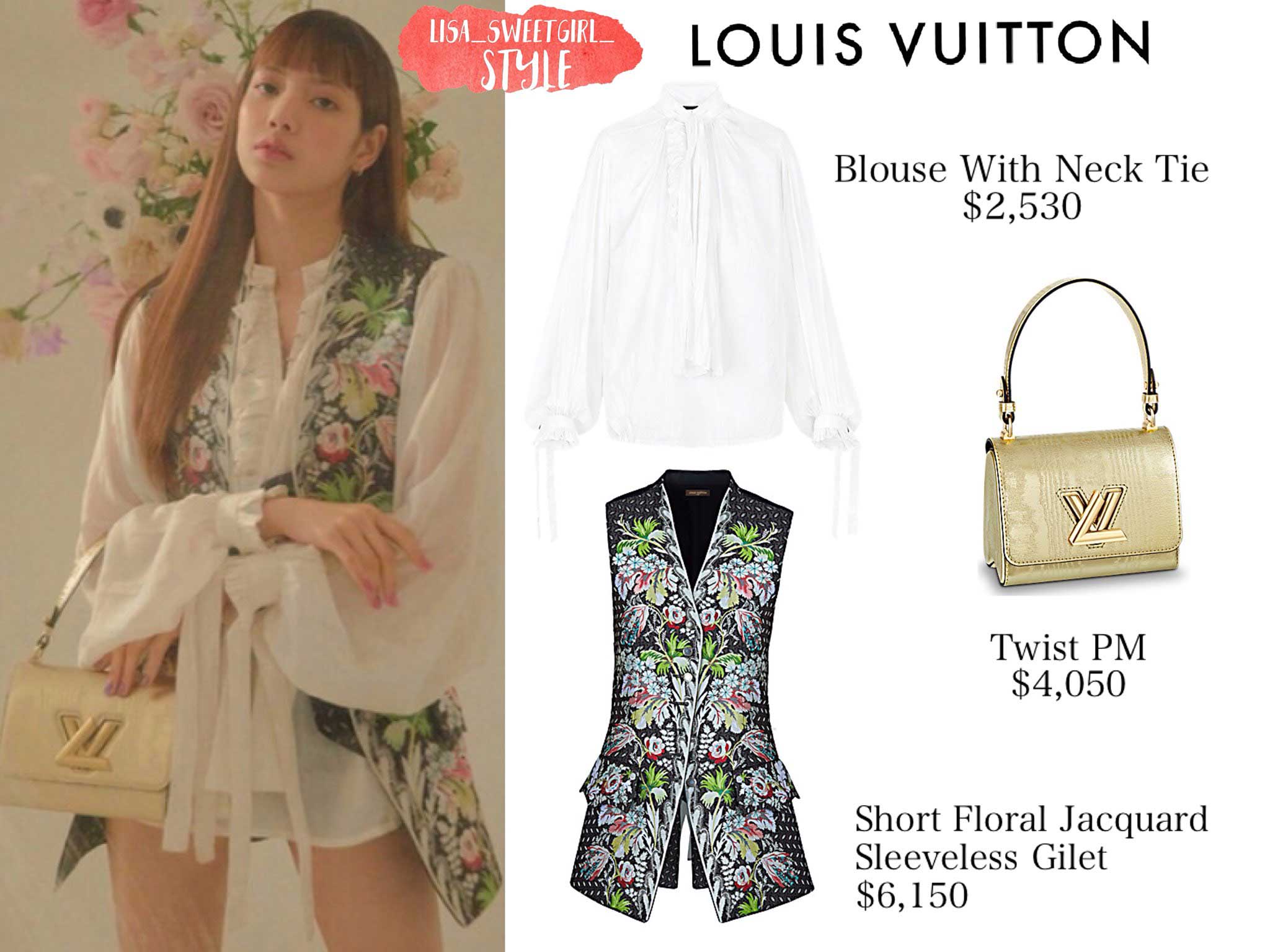 Lisa / Louis Vuitton Outfit
