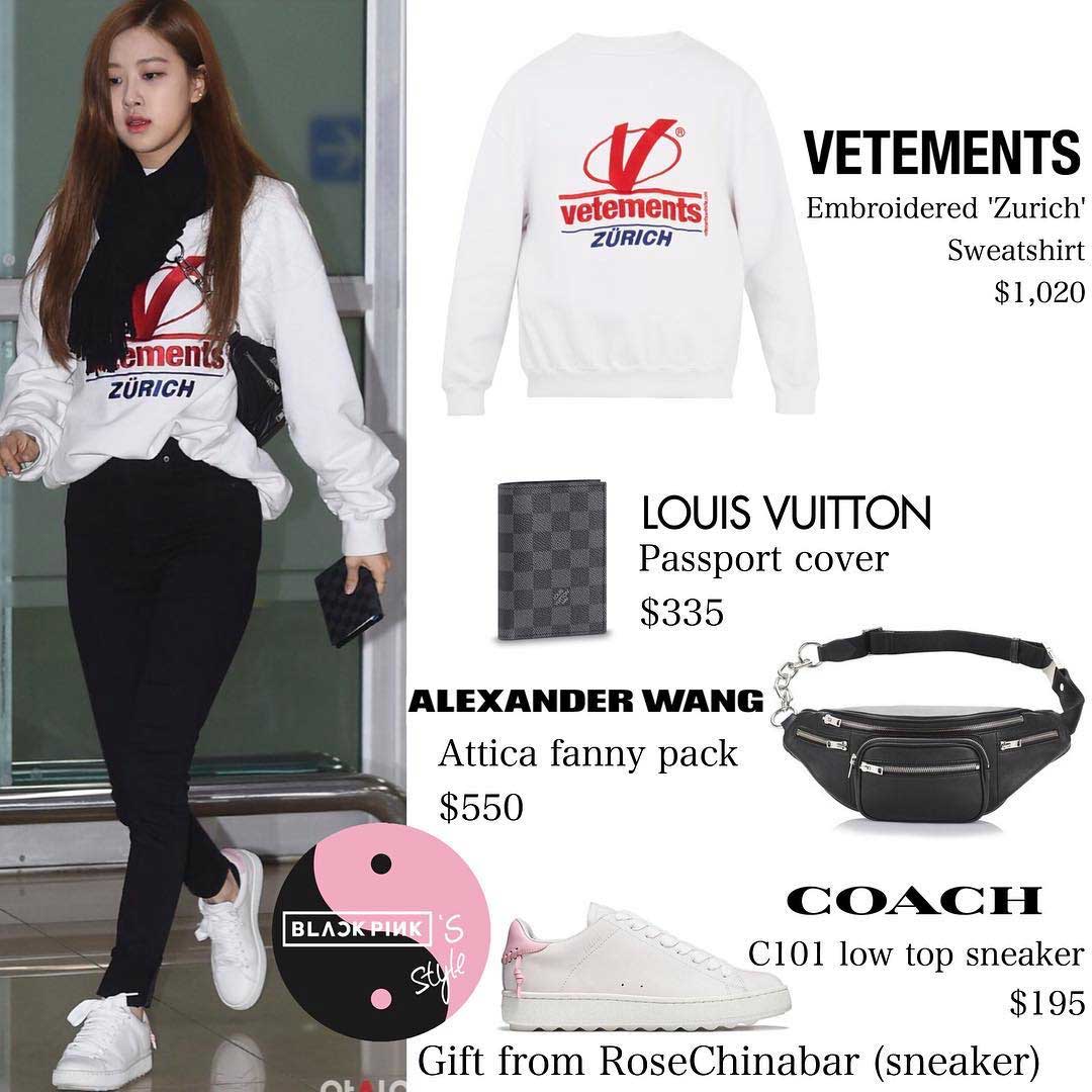 Blackpink-Rose-Airport-Fashion-outfit