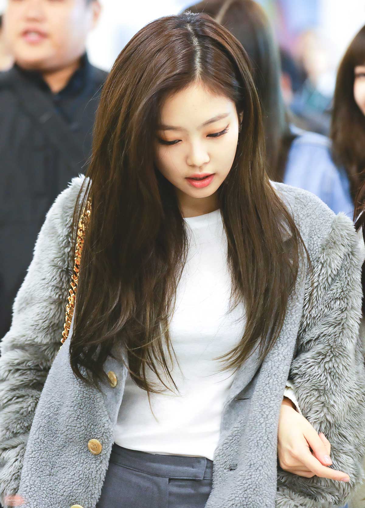 Blackpink Jennie Airport Fashion Glam Outfit 2018