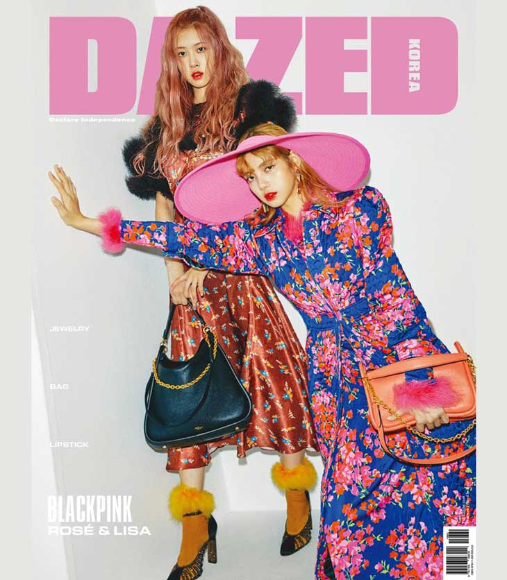 BLACKPINK Rose Lisa Dazed Korea Magazine Autumn 2018 Issue