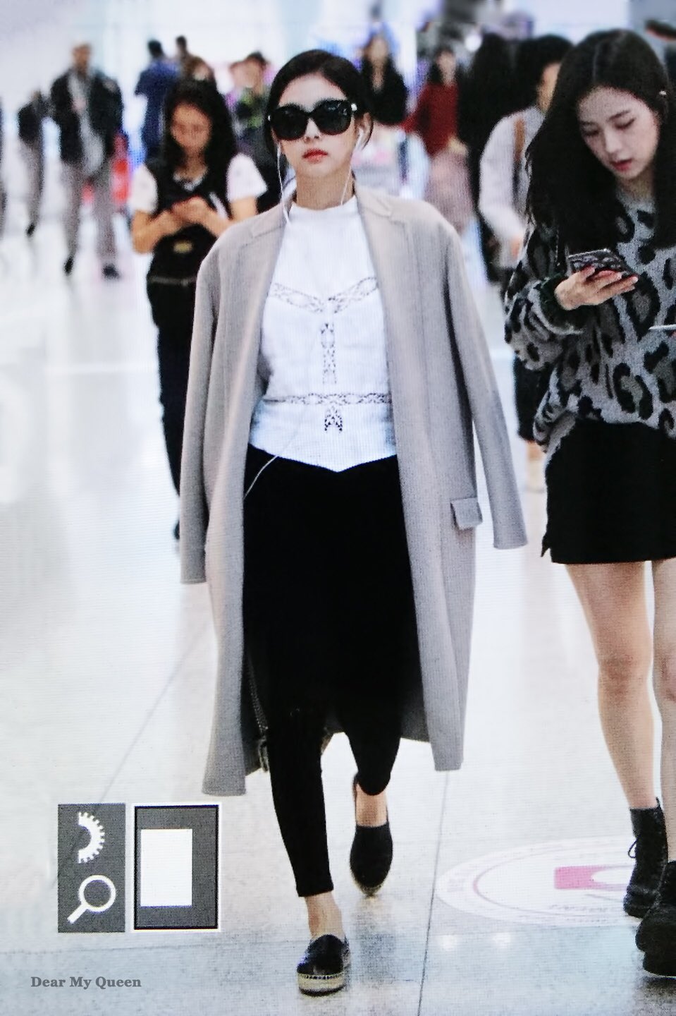28-BLACKPINK Jennie Airport Photos Incheon 5 October 2018
