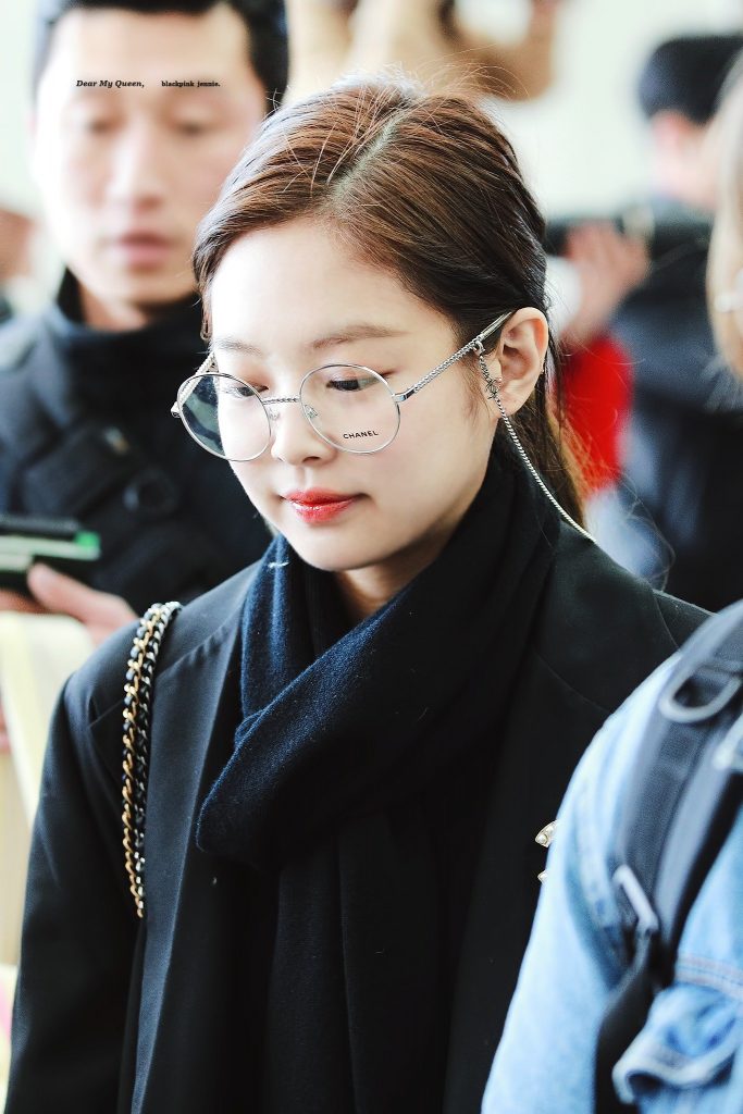Jennie Airport Photos at Incheon to Singapore on February 14, 2019