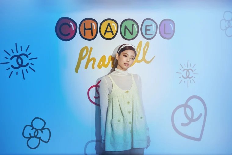 Pharrell Williams Parties With BLACKPINK's Jennie at Launch of Chanel-Pharrell  Capsule Collection in Seoul!: Photo 4264655
