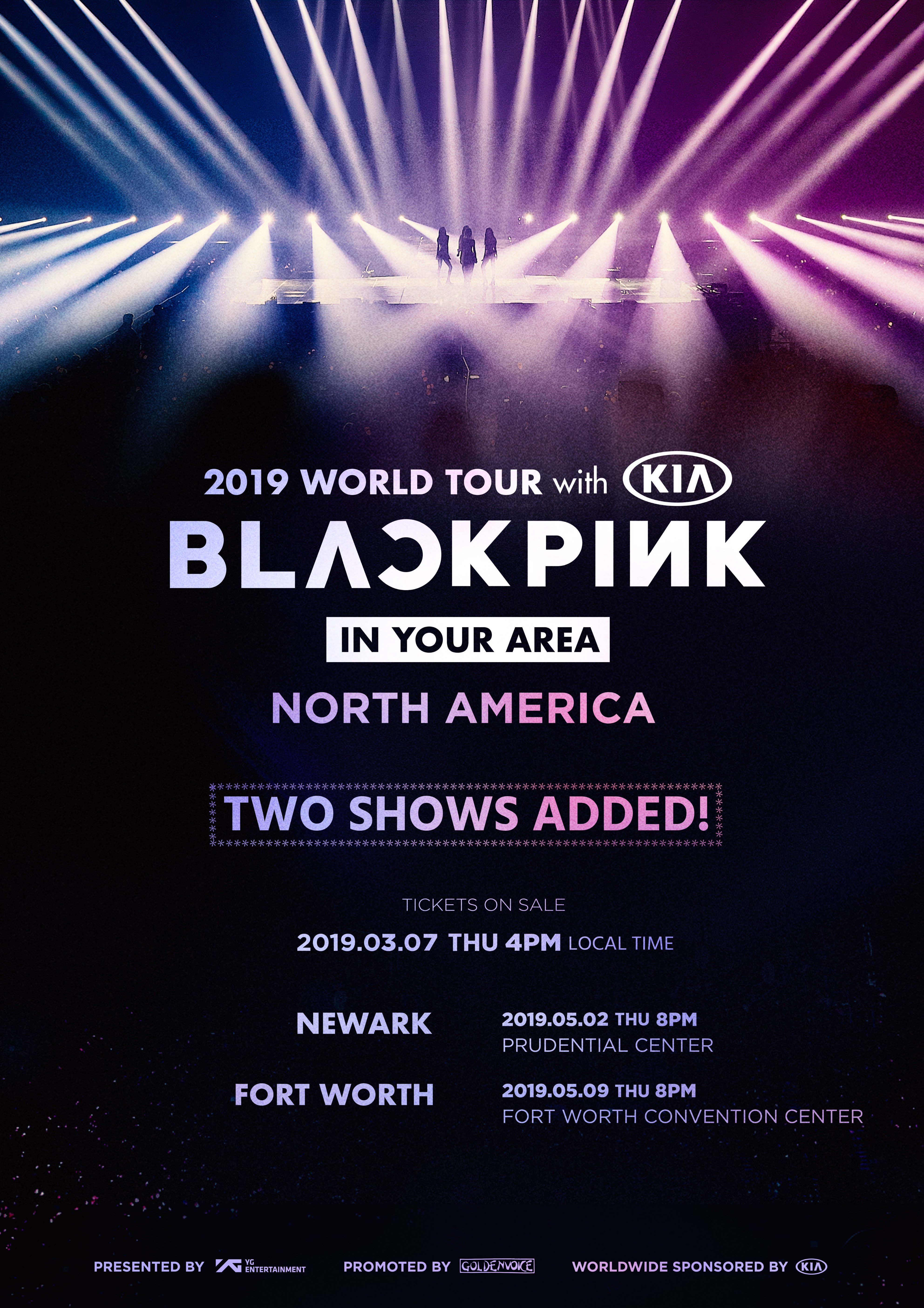 Blackpink World Tour [Born Pink] in Newark at Prudential Center