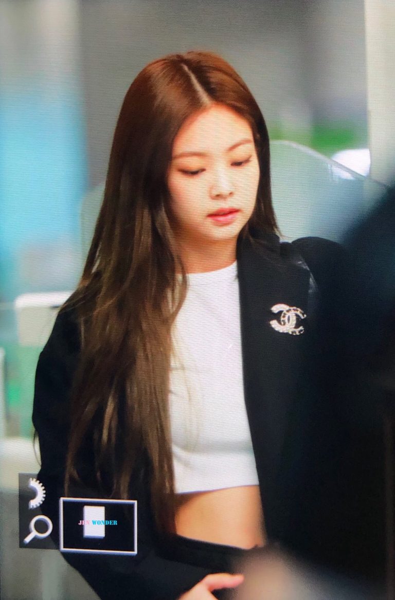 Jennie Airport Photos at Incheon to Los Angeles on April 11, 2019