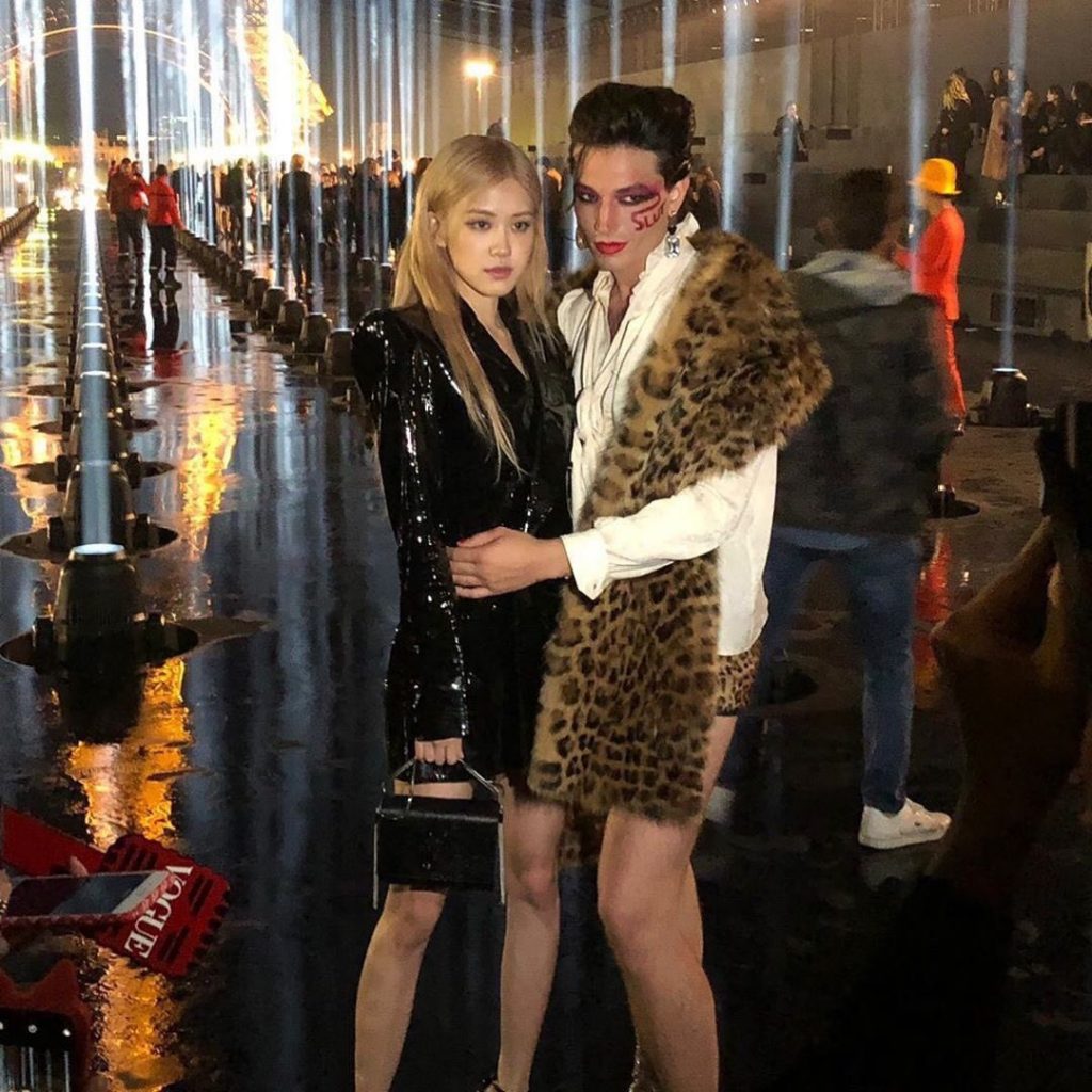 Rose with Ezra Miller