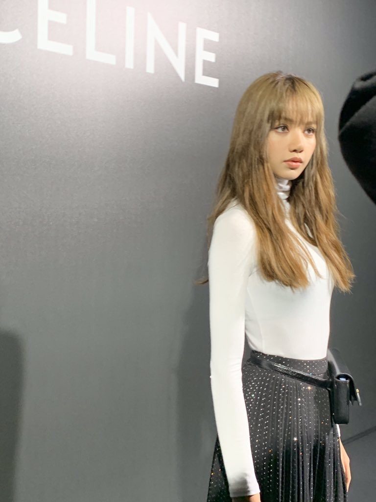 Lisa attends CELINE Show at Paris Fashion Week 2019