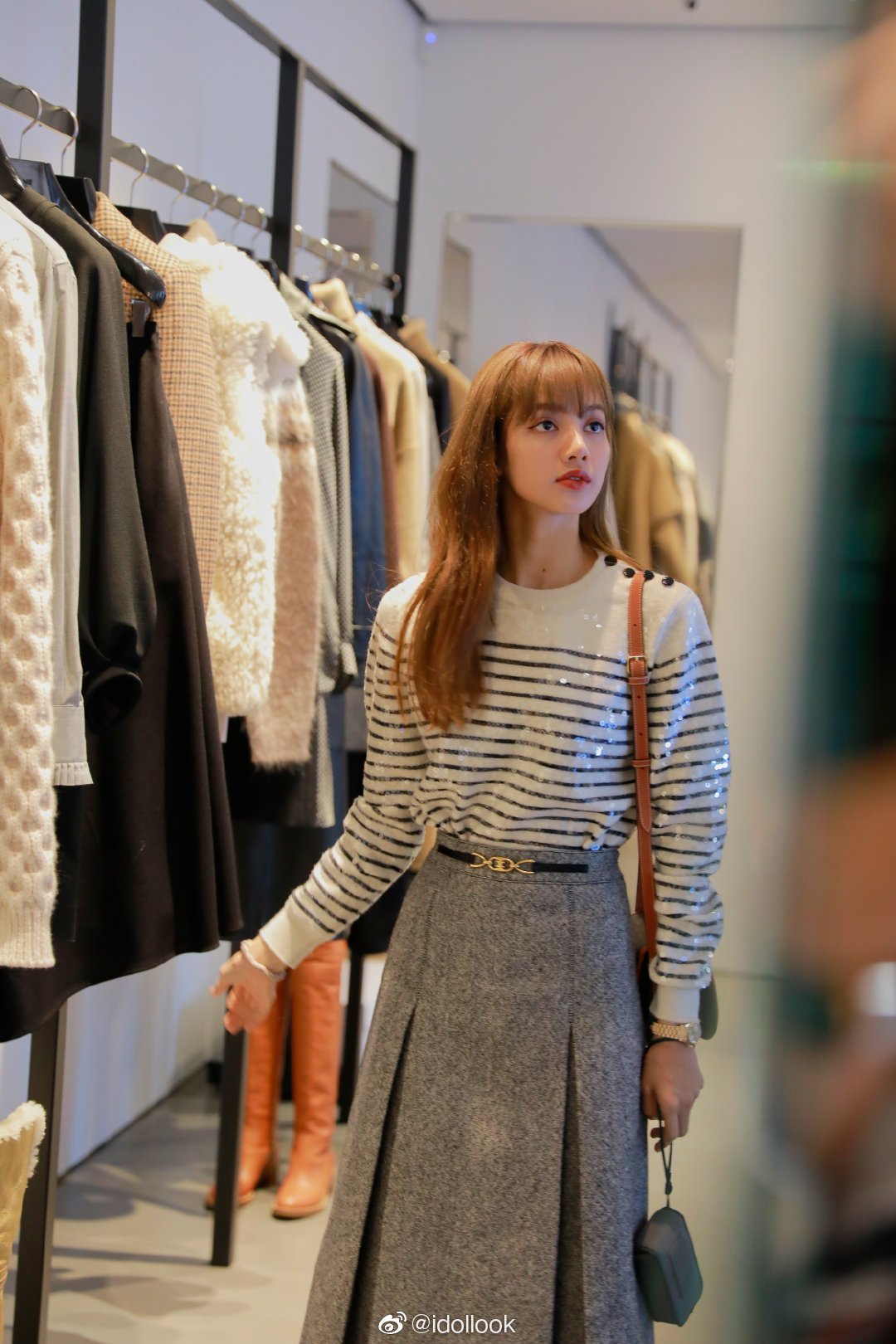 Lisa was Spotted Shopping at CELINE Store in Paris