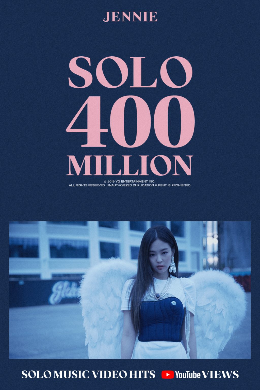 Jennie Celebrates SOLO 400M Views By Posting New Photos