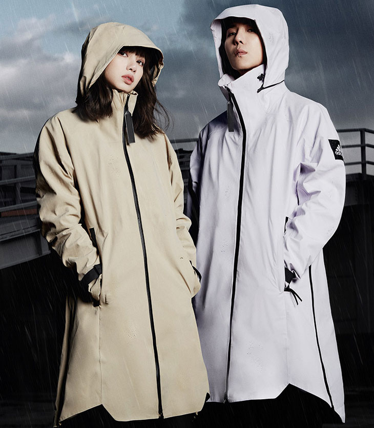 Lisa BLACKPINK & Mino For Adidas My Shelter Rain Jacket
