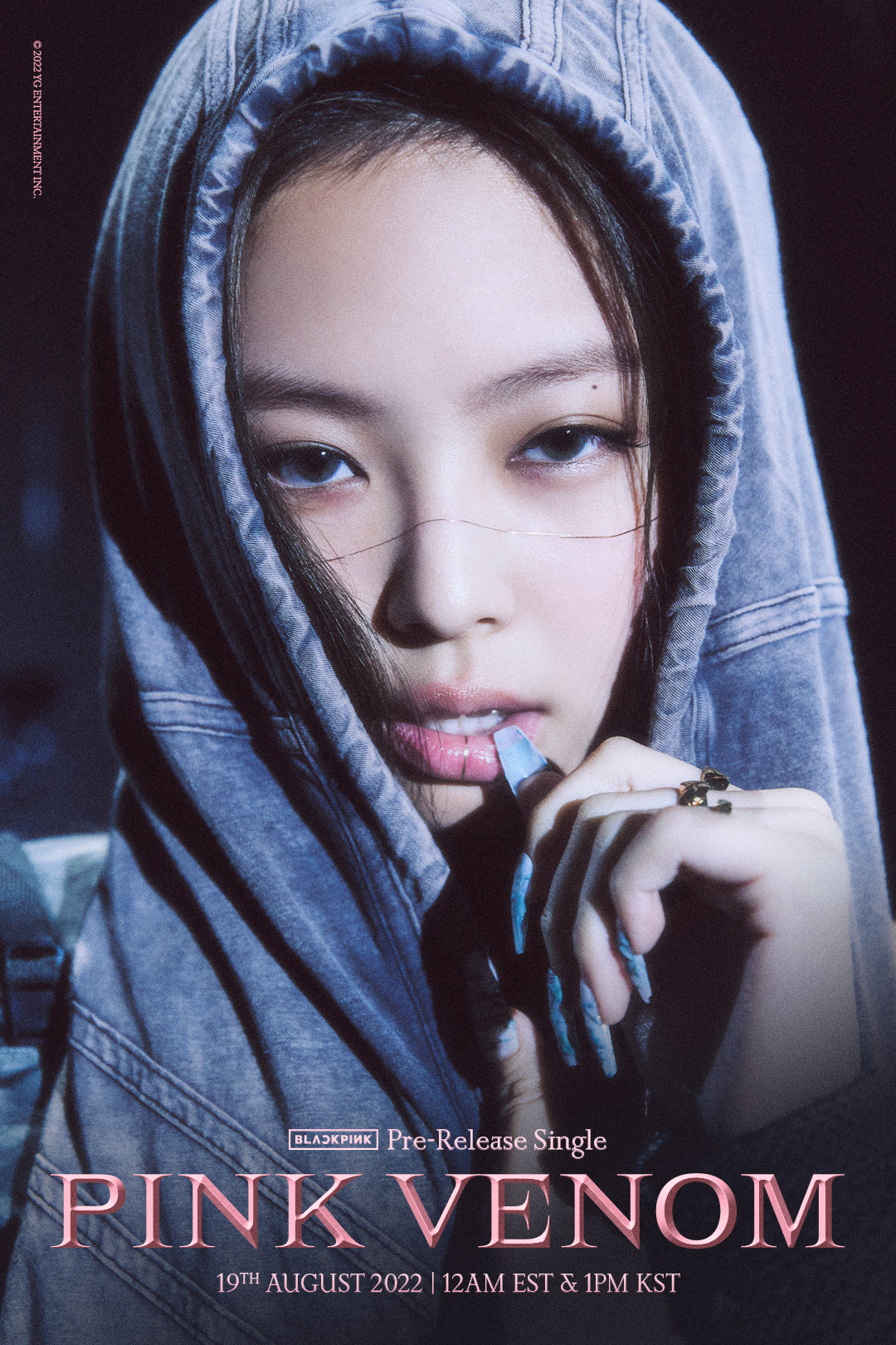 BLACKPINK Jennie 'Pink Venom' Title Poster