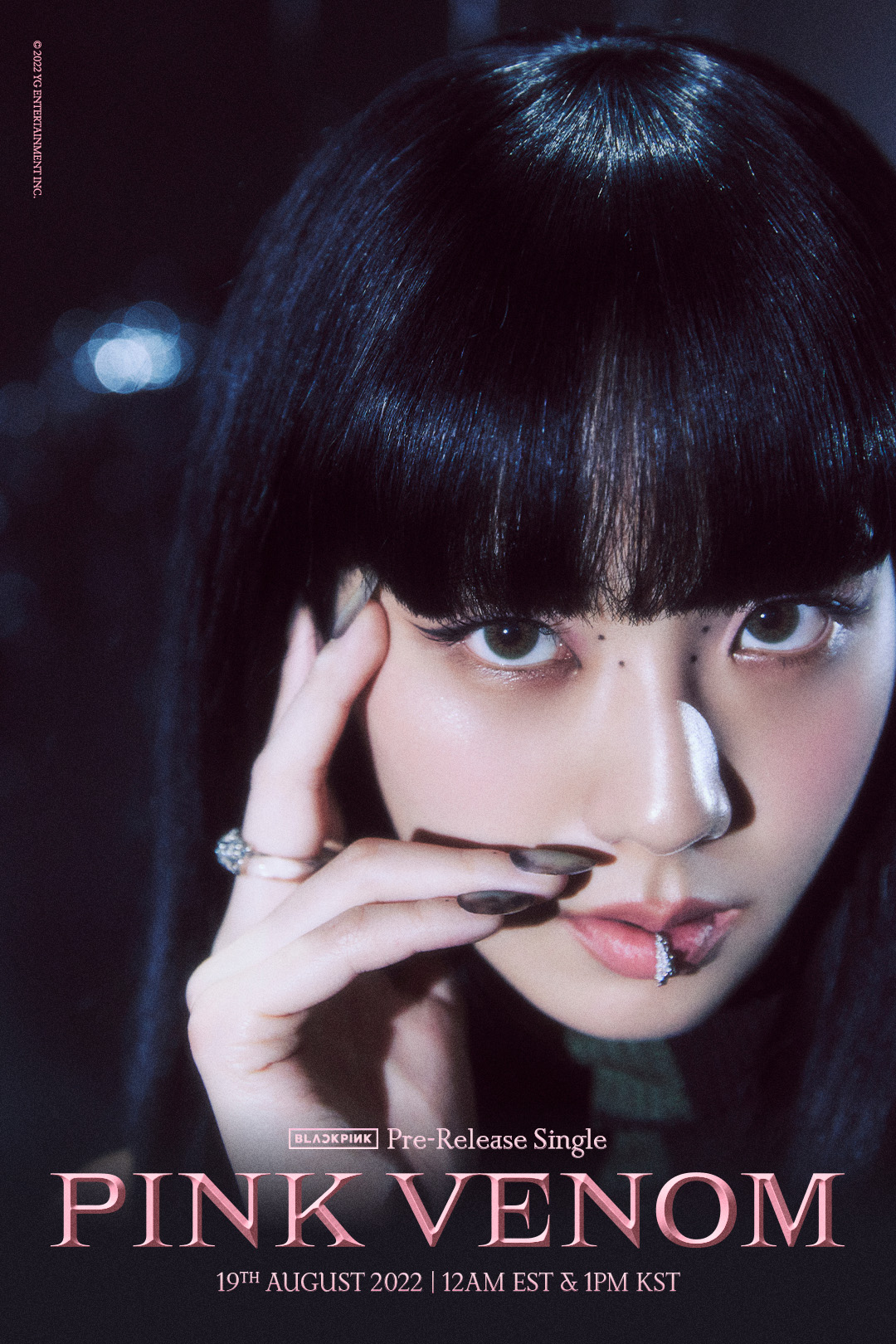 BLACKPINK Jisoo 'Pink Venom' Title Poster