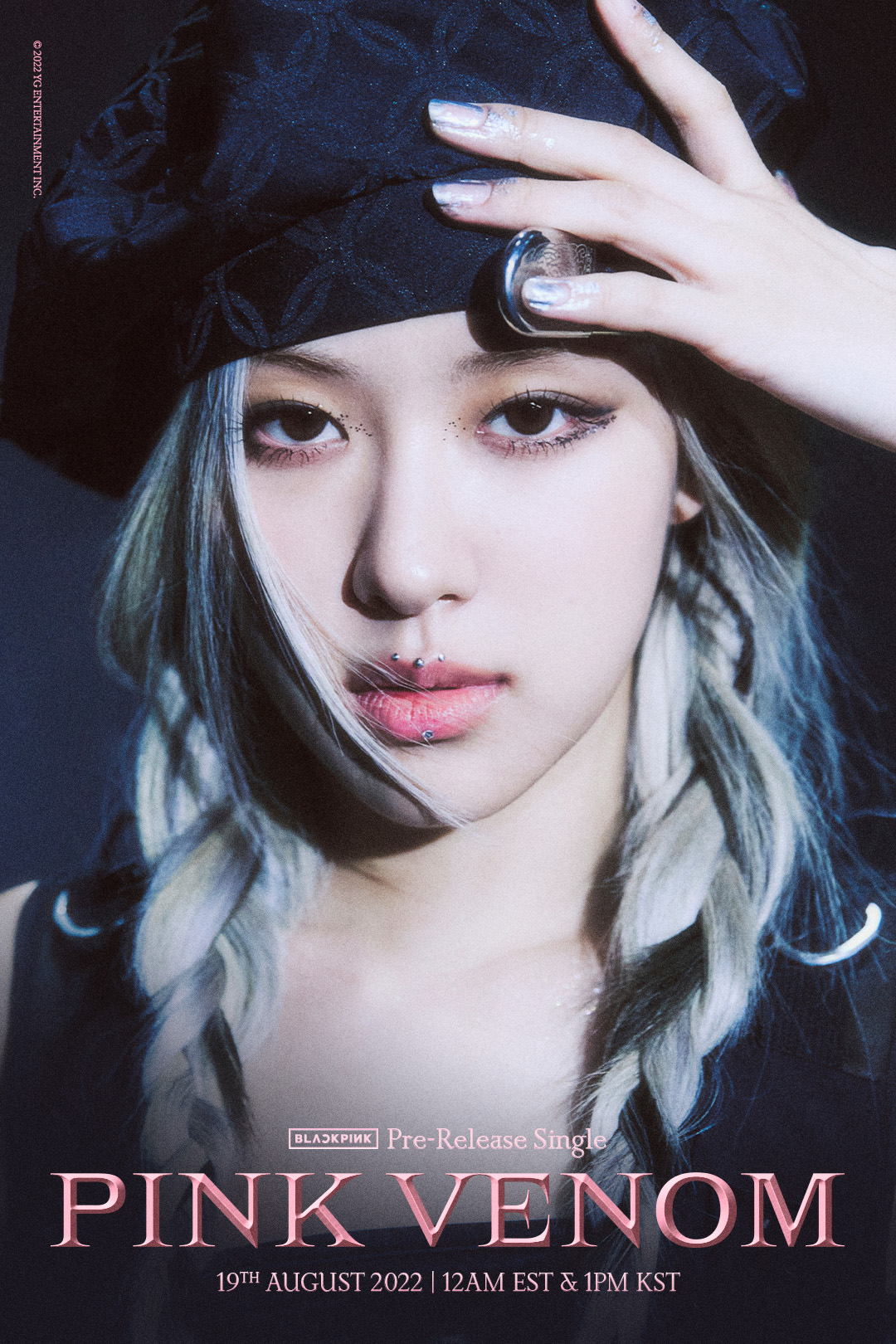 BLACKPINK Rosé 'Pink Venom' Title Poster