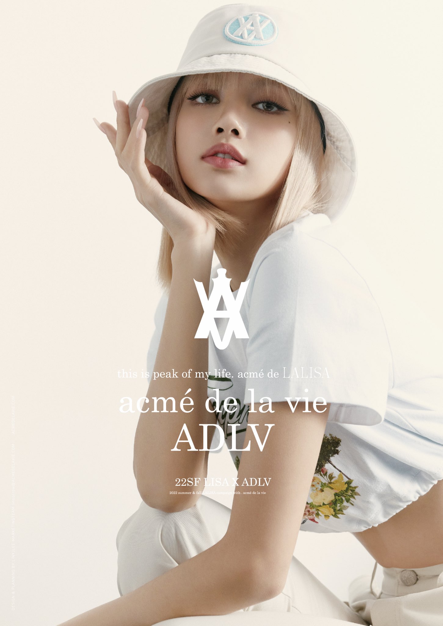 BLACKPINK Lisa acmé de la vie (ADLV) Korean Streetwear Brand