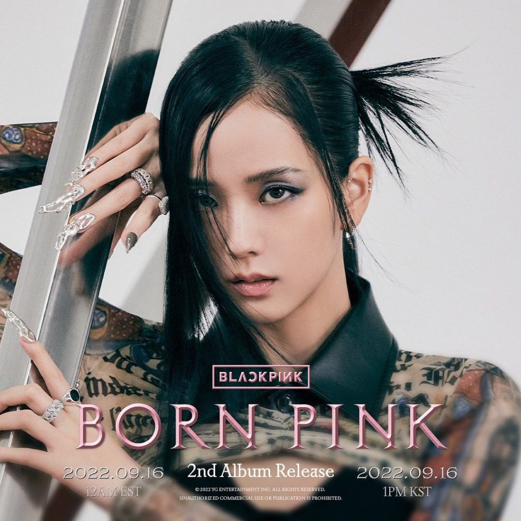 BLACKPINK Jisoo BORN PINK Concept Poster Teaser