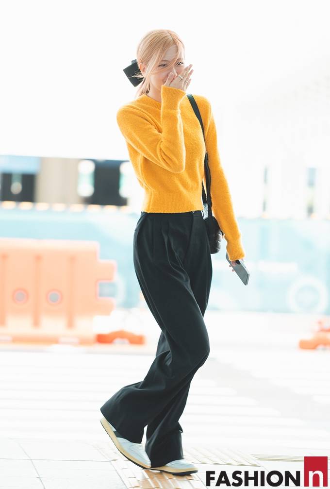 BLACKPINK Rosé Airport Fashion Style
