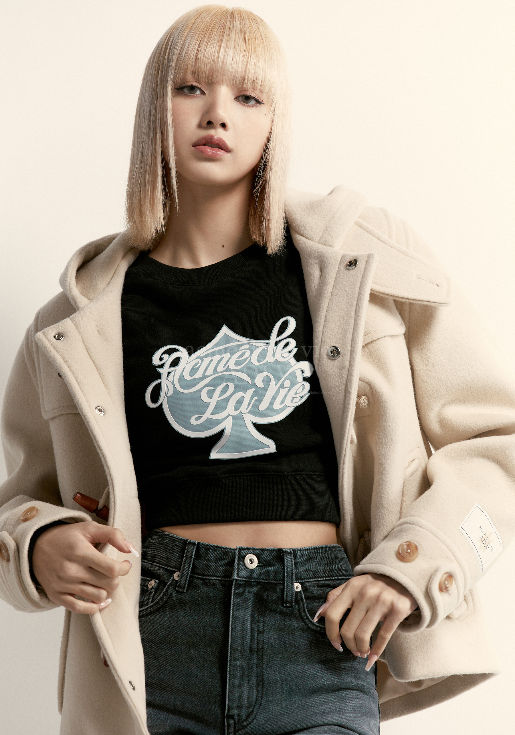 BLACKPINK Lisa acmé de la vie (ADLV) Korean Streetwear Brand